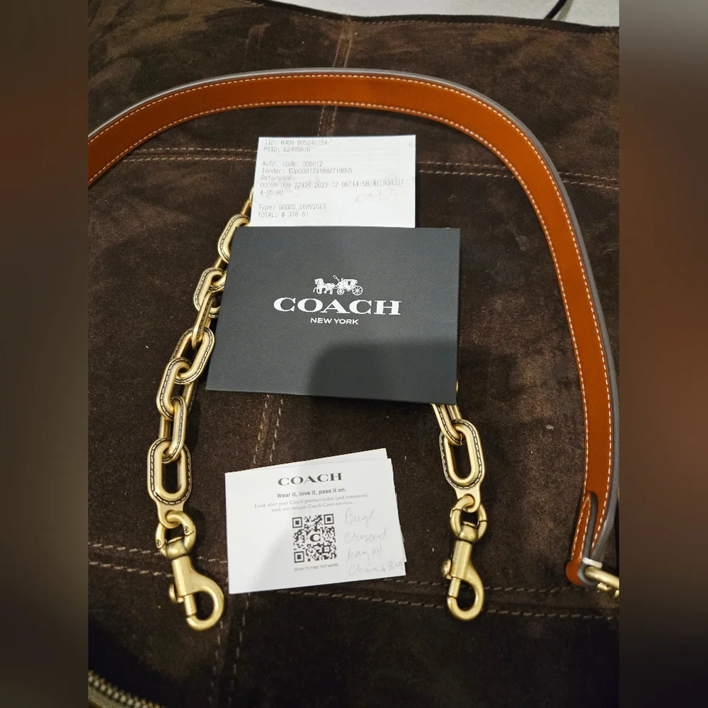 Coach Mira Shoulder Bag With Horse And Carriage Print, style number CM584. - Picture 2 of 13